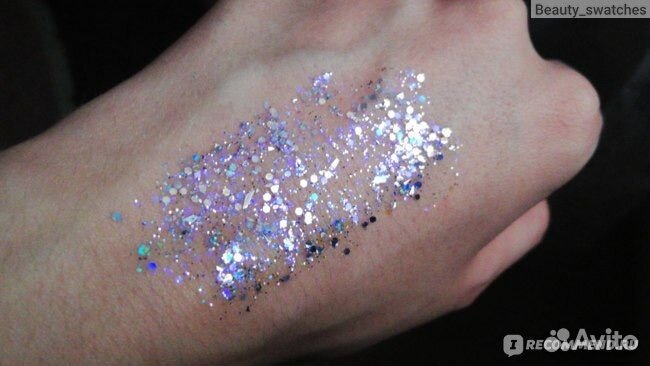Тени глиттер блестки Lamel