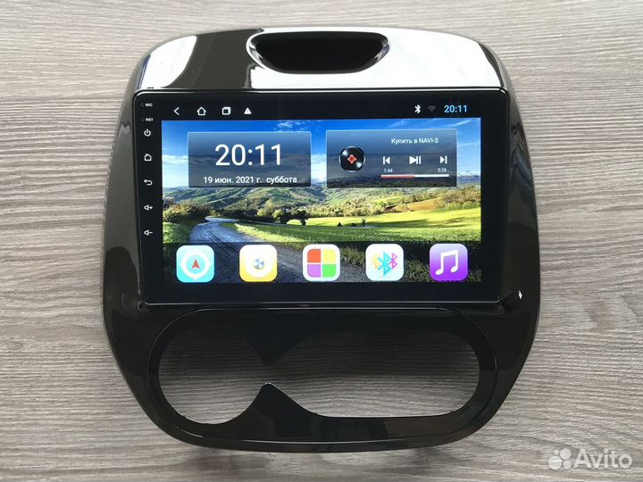 Магнитола Renault Kaptur с камерой