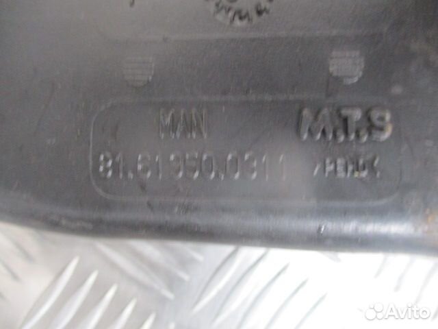 Патрубок отопителя салона MAN 81619500311