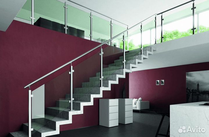 Стеклянные ограждения заборов