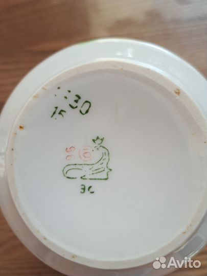 Фарфор СССР сахарница Богданович