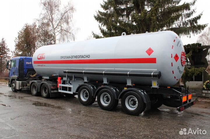 Полуприцеп газовоз GT7 ППЦТ-45, 2023