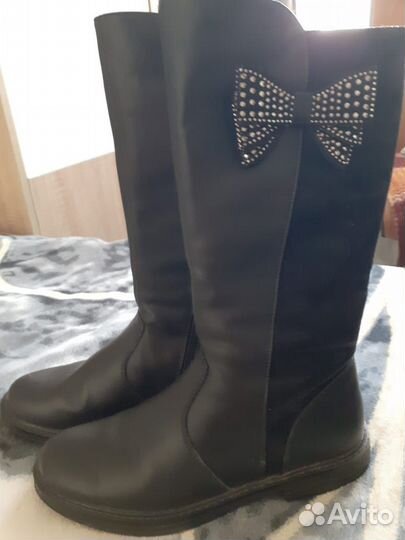 Детские сапоги осенние для девочки