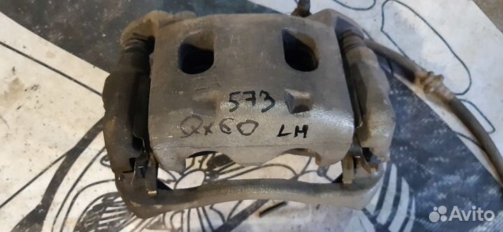 Суппорт передний левый infiniti qx60