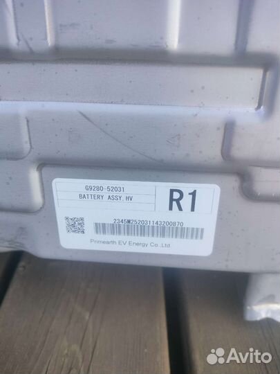 Высоковольтная батарея toyota filder