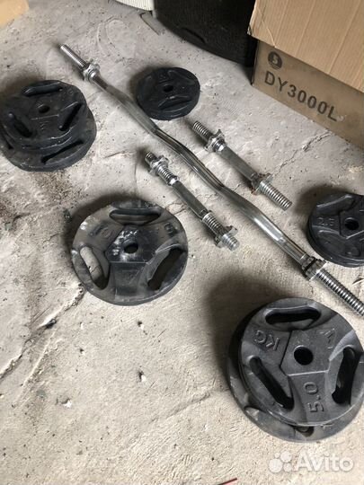 Гриф блины и гантели