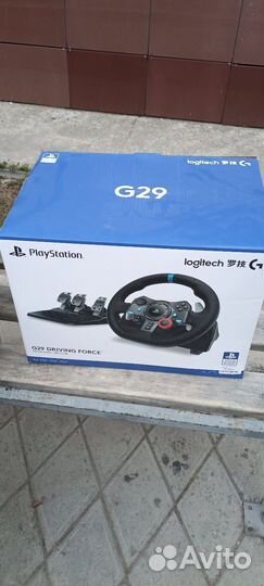 Игровой руль logitech g29