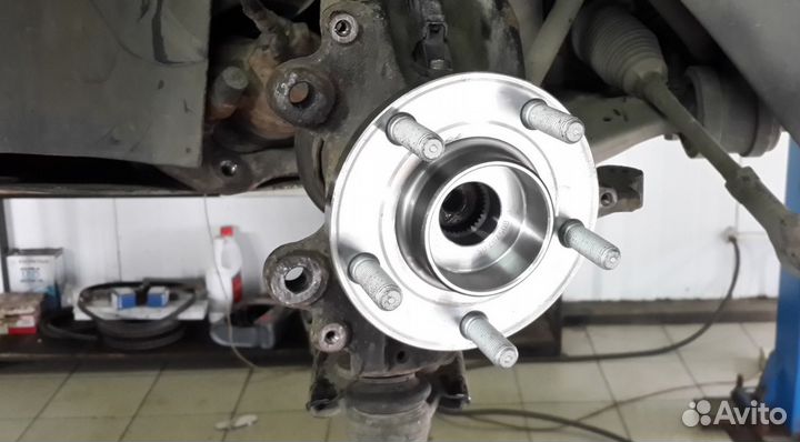 Замена ступицы Citroen C4 2008-2011