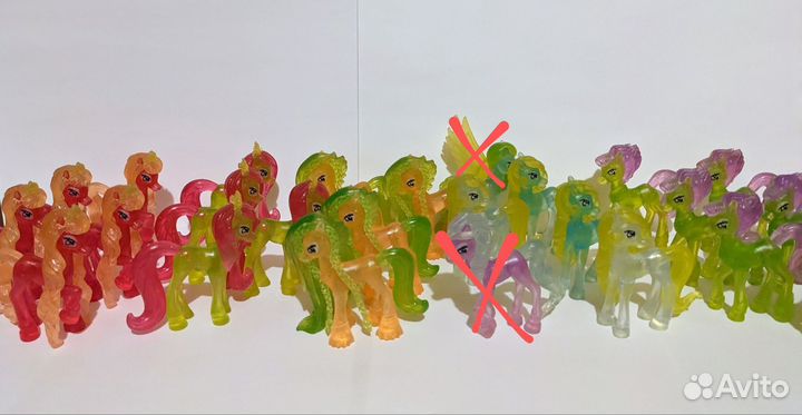 Пони разные Свит бокс, Фреш тойс, Маджики, часть 1