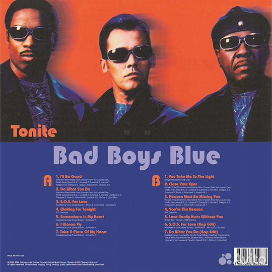 Виниловая пластинка BAD boys blue - Tonite (Orange