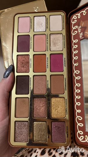Палетки теней Too faced