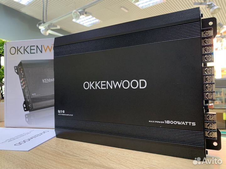 Усилитель Kenwood 1800W (новый,гарантия)