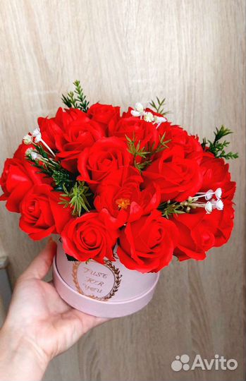 Букет из Мыльных Роз