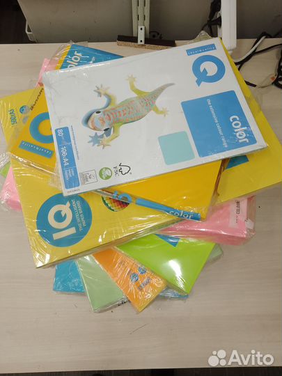 Цветная бумага a3