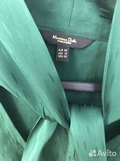 Блузка Massimo Dutti с галстуком-бантом