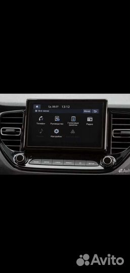 Оригинальный монитор Hyundai Solaris 20/21