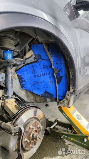 Шумоизоляция арок со стороны улицы