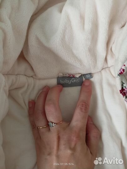 Комбинезон демисезонный baby go 80-86 см