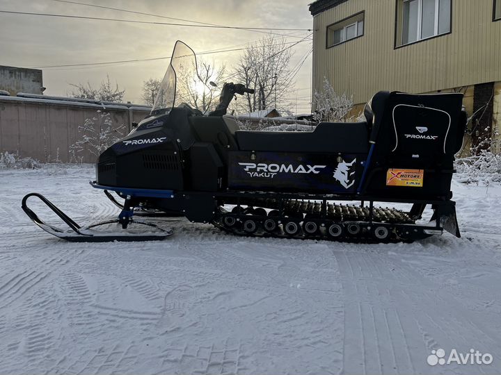 Снегоход promax yakut 500 long 2.0 4T 19 выставка