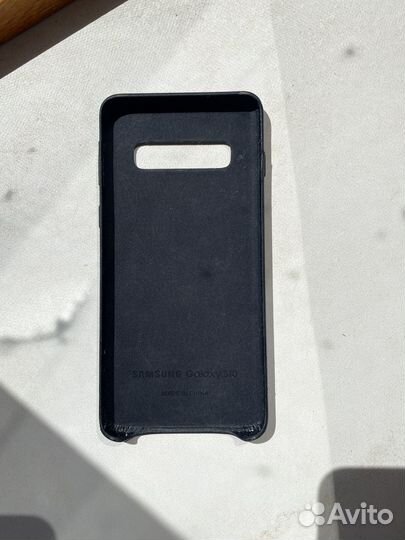 Чехол Samsung S10 оригинал кожа