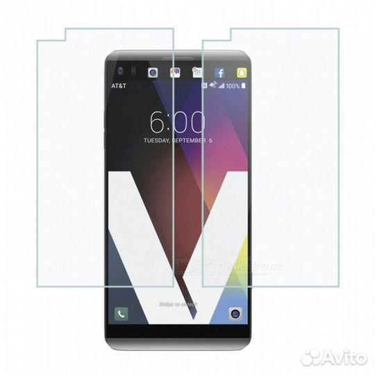 Защитное стекло для LG V20