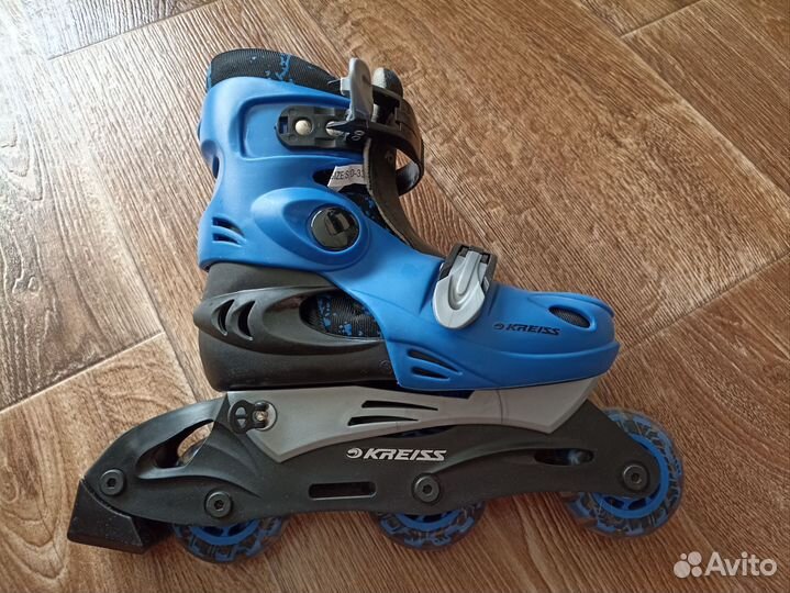 Новые роликовые коньки kreiss и защита