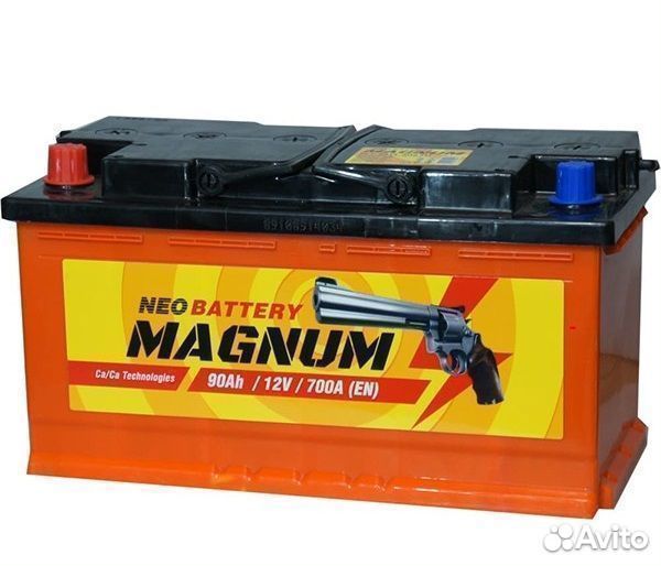 Аккумулятор на 90 ампер Magnum
