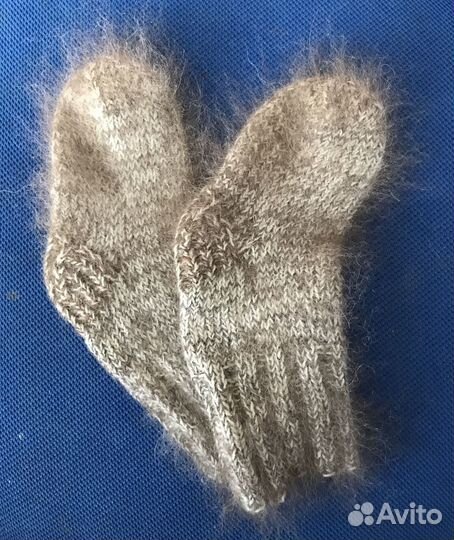 Носки из собачьей шерсти детские