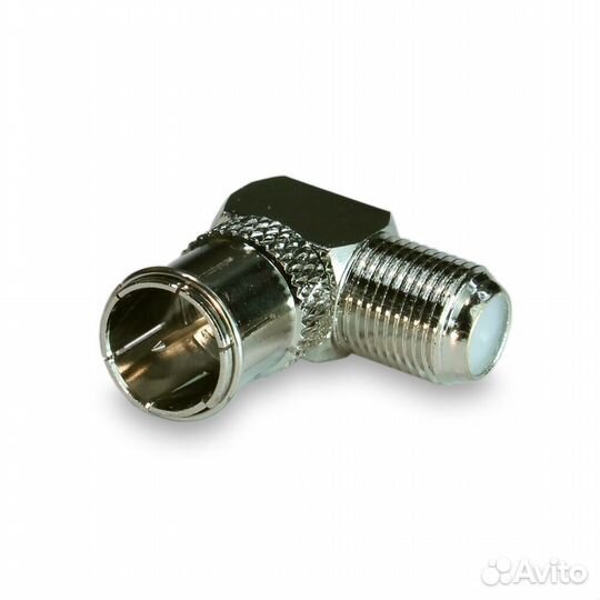 Переходник F(female) -F(male) быстросъемный, углов