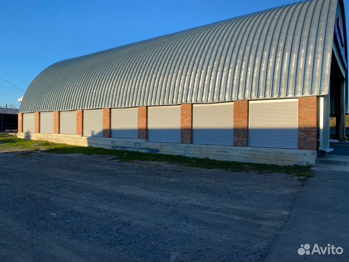 Гаражные ворота рольставни установка 1-3 дн