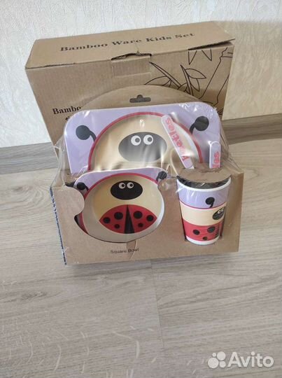 Набор посуды бамбук
