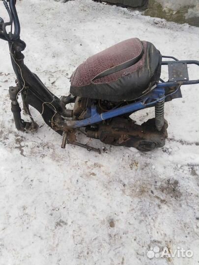 Самодельный снегокат