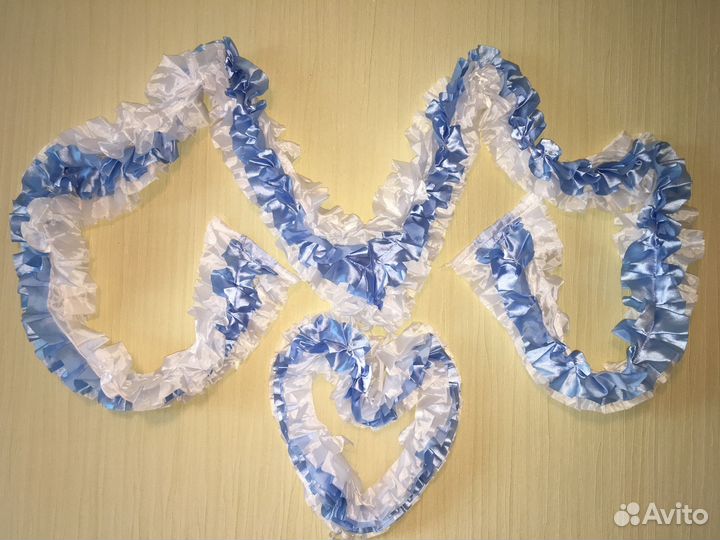 Лента для украшения машины