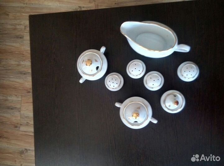 Столовый сервиз на 12 персон Рижский фарфор