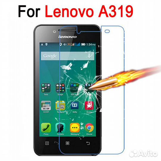 Закаленное стекло для Lenovo A319
