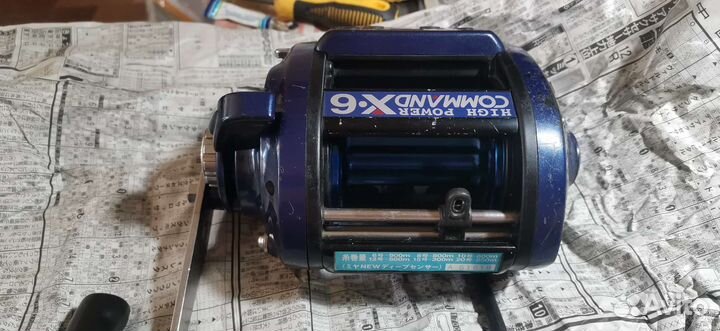 Электрокатушка морская Miya Epoch Command CX-6