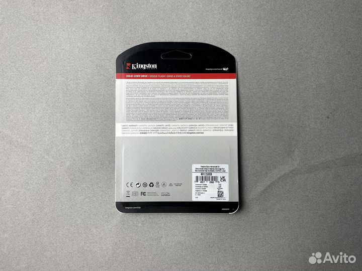 SSD M2 2280 250 GB NVMe Kingston Новый с гарантией