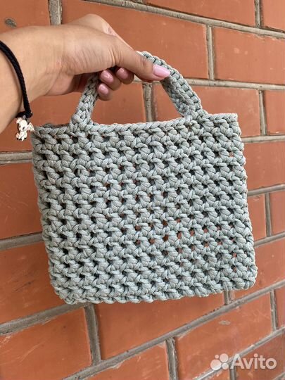 Сумка женская вязаная