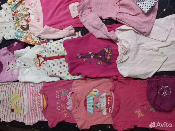 Детские вещи пакетом для девочек от 1 до 3 лет