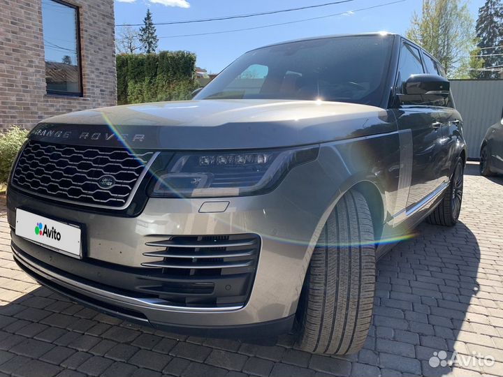 Land Rover Range Rover 4.4 AT, 2018, 115 000 км