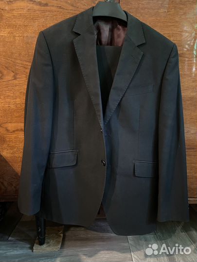 Пиджак мужской черный классический