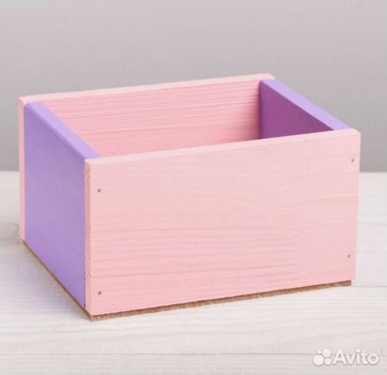 Кашпо деревянное 15*12*8,5