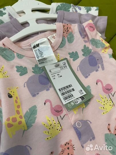 3 песочника H&M для девочек