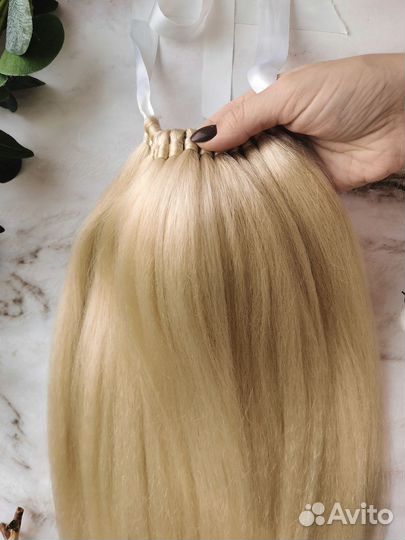 Афрохвост на резинке или на ленте