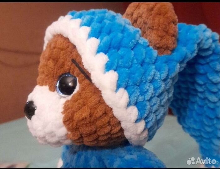 Плюшевый мишка ручной работы для детей (в пижаме)