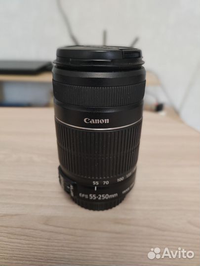 Объектив canon ef s 55 250mm