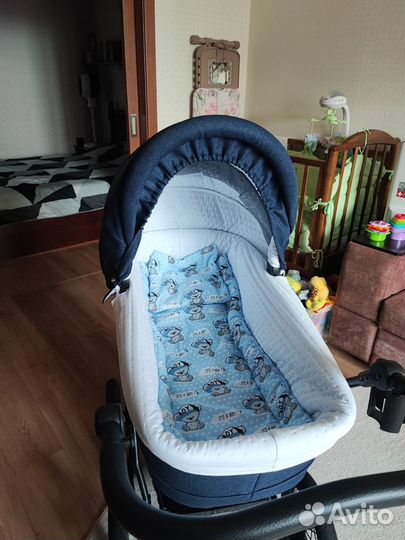 Коляска люлька для новорожденных бу