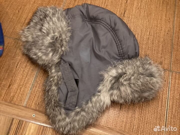 Шапка для мальчика кролик