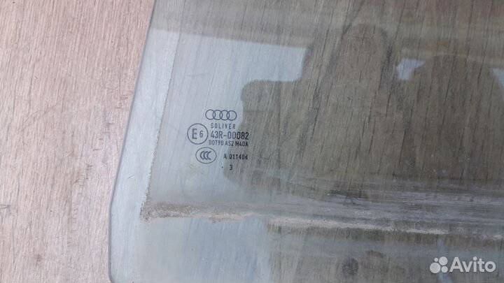 Стекло двери задней левой №204 Audi A6 (C7) 2014