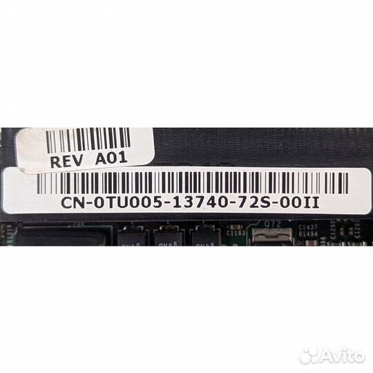 Контроллер raid 0TU005, Dell Perc 5i, PowerEdge 19